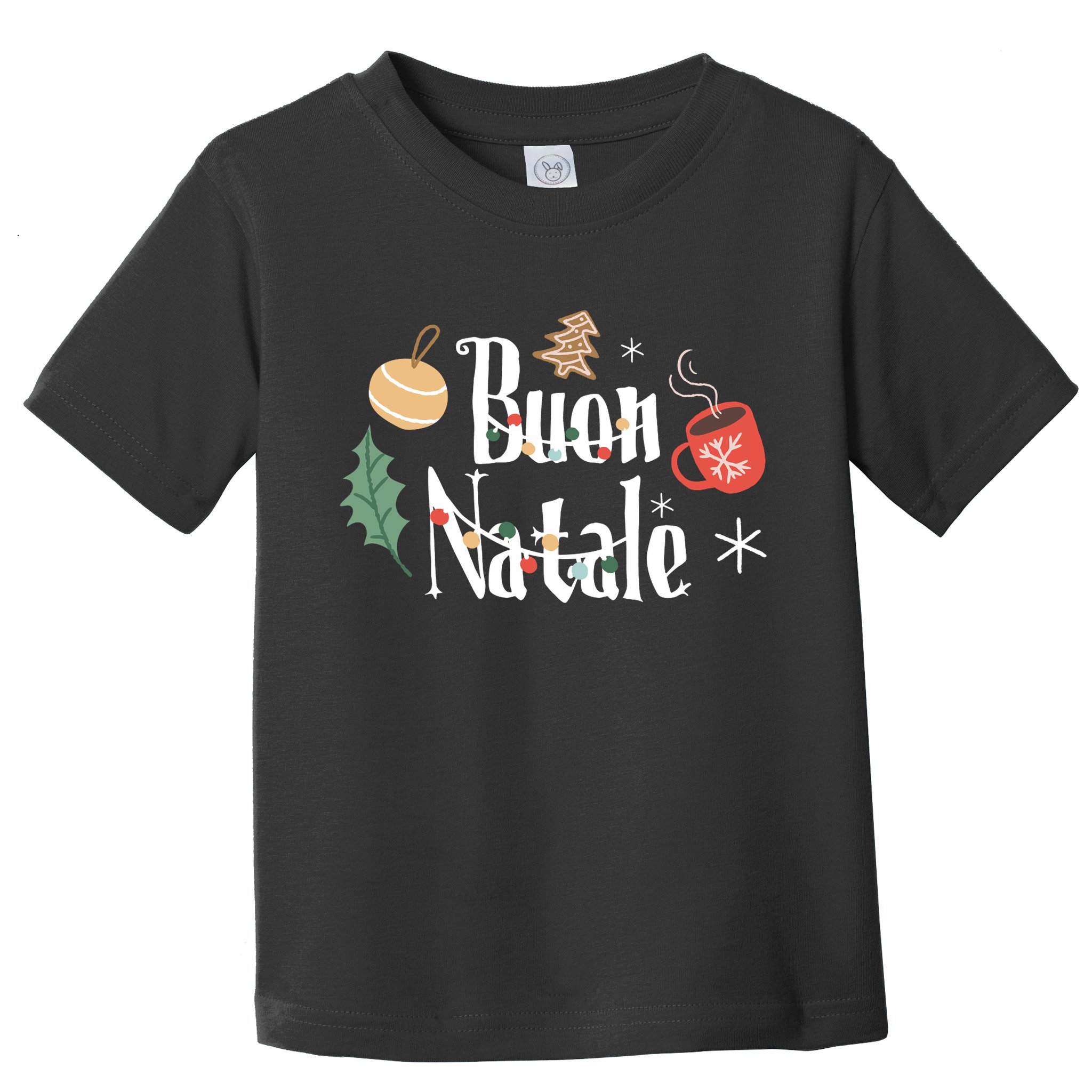 Buon Natale Christmas Italy Italians Long Sleeve Toddler T-Shirt