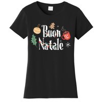 Buon Natale Christmas Italy Italians Long Sleeve Women's T-Shirt