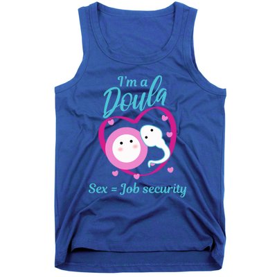 Birth Nurse Cute Labor Coach Prenatal Fetus Gift Tank Top