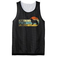 Best Newfie Dad Ever Newfoundland Dog Newfie Owner Retro Mesh Reversible Basketball Jersey Tank