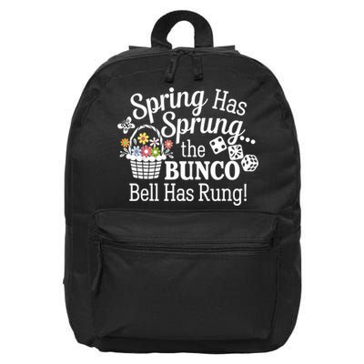 Bunco Night Dice Game Spring Has Sprung 16 in Basic Backpack
