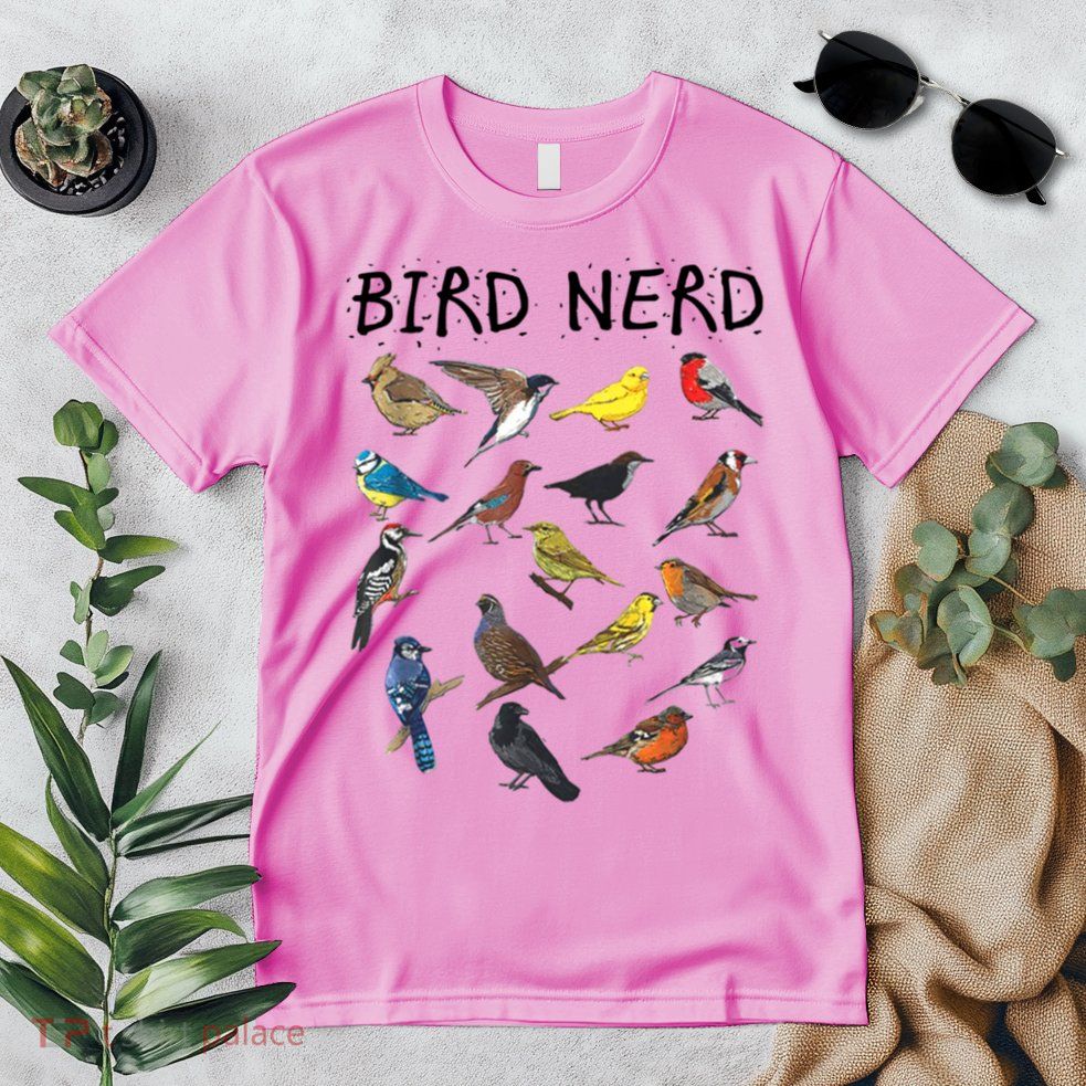Bird Nerd Different Kinds Of Bird Gift Cute Bird Gift Premium T-Shirt