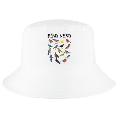 Bird Nerd Different Kinds Of Bird Gift Cute Bird Gift Cool Comfort Performance Bucket Hat