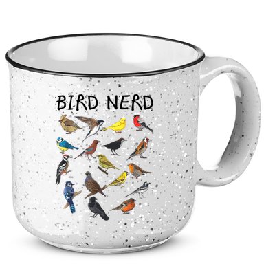 Bird Nerd Different Kinds Of Bird Gift Cute Bird Gift 15oz Campfire Ceramic Mug