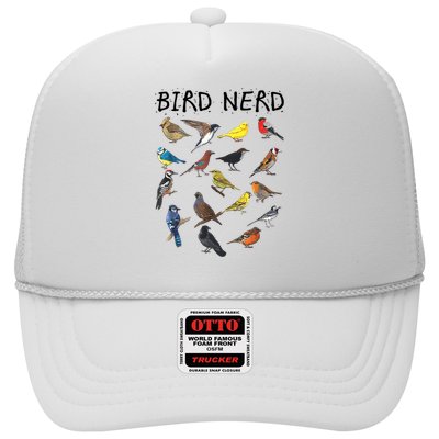 Bird Nerd Different Kinds Of Bird Gift Cute Bird Gift Trucker Hat