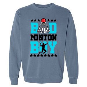 Badminton Noun Definition Shuttlecock Badminton Player Gift Garment-Dyed Sweatshirt