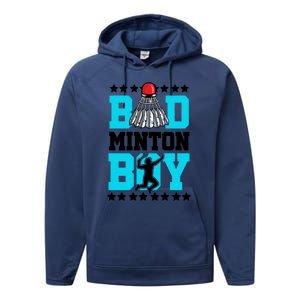 Badminton Noun Definition Shuttlecock Badminton Player Gift Performance Fleece Hoodie