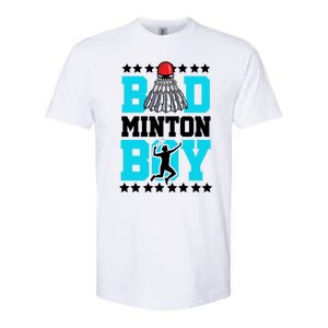 Badminton Noun Definition Shuttlecock Badminton Player Gift Softstyle CVC T-Shirt