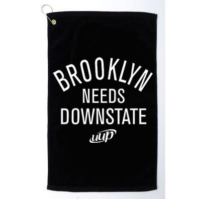 Brooklyn Needs Downstate Uup Platinum Collection Golf Towel