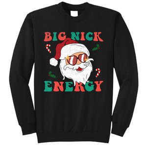 Big Nick Energy Funny Santa Claus Holiday Christmas Sweatshirt