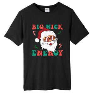 Big Nick Energy Funny Santa Claus Holiday Christmas Tall Fusion ChromaSoft Performance T-Shirt