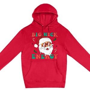 Big Nick Energy Funny Santa Claus Holiday Christmas Premium Pullover Hoodie