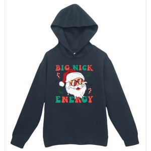 Big Nick Energy Funny Santa Claus Holiday Christmas Urban Pullover Hoodie