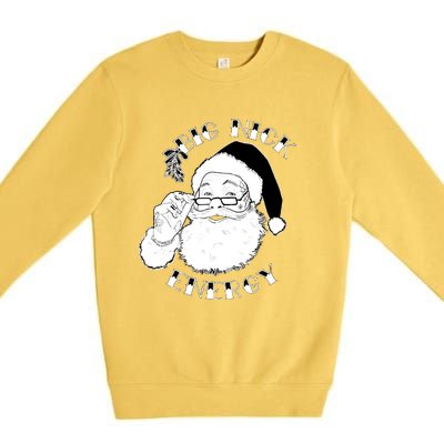 Big Nick Energy Christmas Vintage Santa Ugly Xmas Sweater Gift Premium Crewneck Sweatshirt