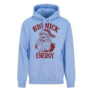 Big Nick Energy Funny Family Christmas Santa Cute Xmas Unisex Surf Hoodie