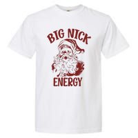 Big Nick Energy Funny Family Christmas Santa Cute Xmas Garment-Dyed Heavyweight T-Shirt