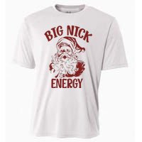 Big Nick Energy Funny Family Christmas Santa Cute Xmas Cooling Performance Crew T-Shirt