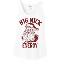 Big Nick Energy Funny Family Christmas Santa Cute Xmas Ladies Essential Tank