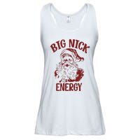 Big Nick Energy Funny Family Christmas Santa Cute Xmas Ladies Essential Flowy Tank