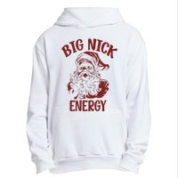 Big Nick Energy Funny Family Christmas Santa Cute Xmas Urban Pullover Hoodie