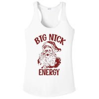 Big Nick Energy Funny Family Christmas Santa Cute Xmas Ladies PosiCharge Competitor Racerback Tank