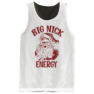 Big Nick Energy Funny Family Christmas Santa Cute Xmas Mesh Reversible Basketball Jersey Tank