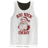 Big Nick Energy Funny Family Christmas Santa Cute Xmas Mesh Reversible Basketball Jersey Tank