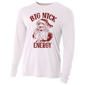 Big Nick Energy Funny Family Christmas Santa Cute Xmas Cooling Performance Long Sleeve Crew