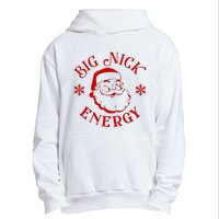 Big Nick Energy Christmas Retro Groovy Funny Vintage Santa Urban Pullover Hoodie