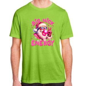 Big Nick Energy Funny Xmas Christmas Holiday Adult ChromaSoft Performance T-Shirt