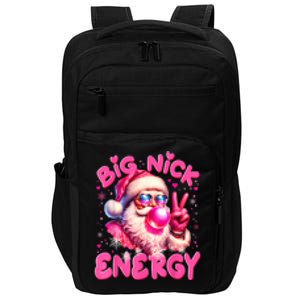 Big Nick Energy Funny Xmas Christmas Holiday Impact Tech Backpack