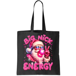 Big Nick Energy Funny Xmas Christmas Holiday Tote Bag