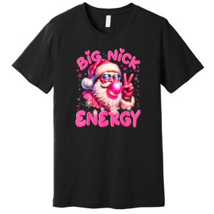 Big Nick Energy Funny Xmas Christmas Holiday Premium T-Shirt