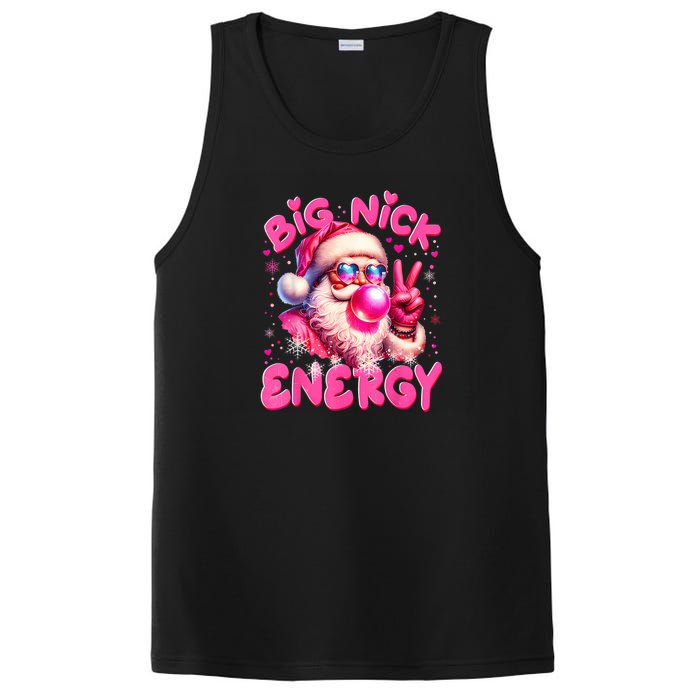 Big Nick Energy Funny Xmas Christmas Holiday PosiCharge Competitor Tank