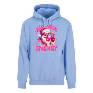 Big Nick Energy Funny Xmas Christmas Holiday Unisex Surf Hoodie