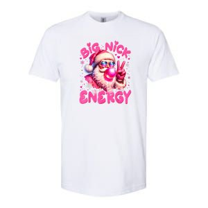 Big Nick Energy Funny Xmas Christmas Holiday Softstyle CVC T-Shirt