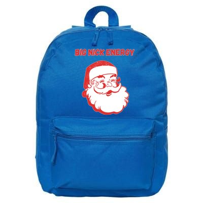 Big Nick Energy Funny Christmas Gift 16 in Basic Backpack