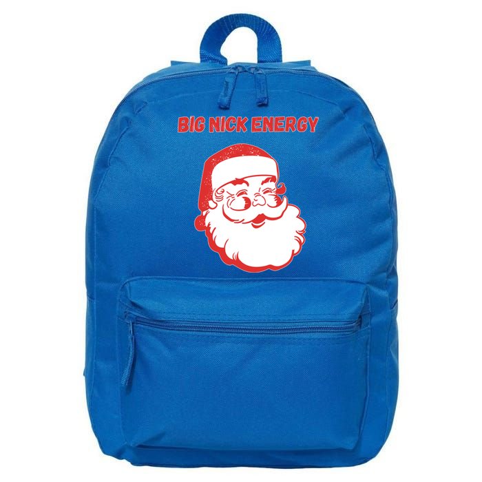 Big Nick Energy Funny Christmas Gift 16 in Basic Backpack