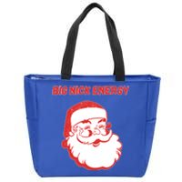 Big Nick Energy Funny Christmas Gift Zip Tote Bag