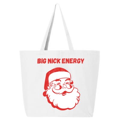 Big Nick Energy Funny Christmas Gift 25L Jumbo Tote