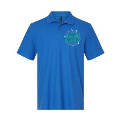 Badass Network Engineer Funny It Tech Computer Networking Gift Softstyle Adult Sport Polo