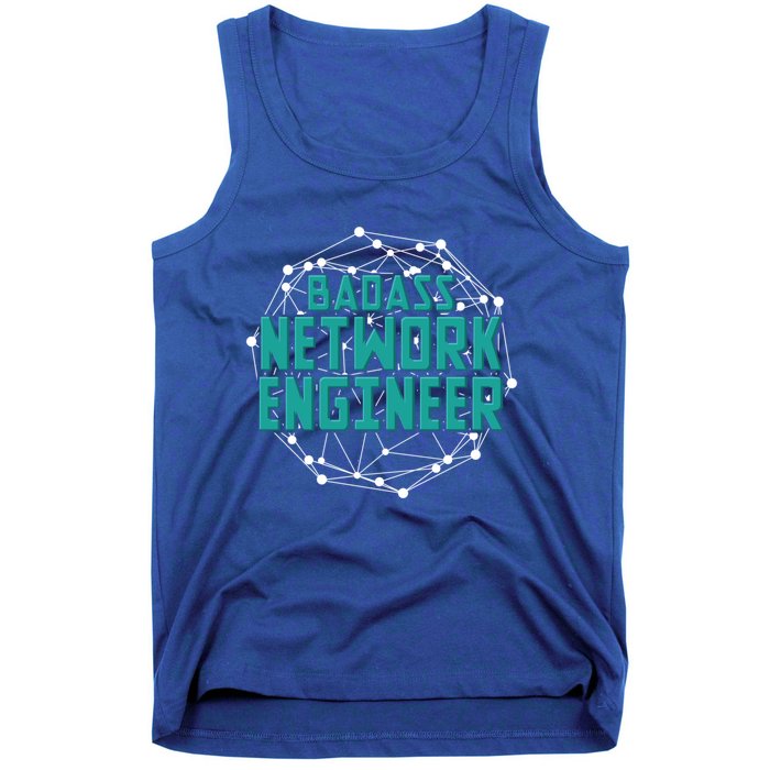 Badass Network Engineer Funny It Tech Computer Networking Gift Tank Top