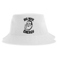 Big Nick Energy Santa Naughty Adult Humor Funny Christmas Sustainable Bucket Hat