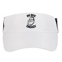 Big Nick Energy Santa Naughty Adult Humor Funny Christmas Adult Drive Performance Visor