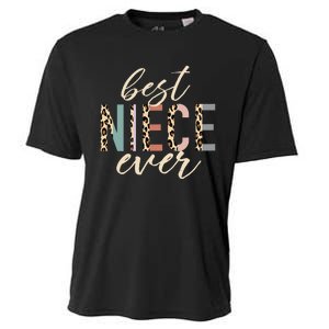 Best Niece Ever Auntie Leopard mother's day Cooling Performance Crew T-Shirt