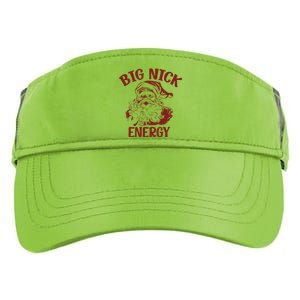 Big Nick Energy Funny Family Christmas Santa Cute Xmas Gift Adult Drive Performance Visor