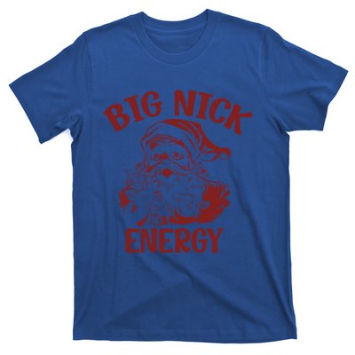 Big Nick Energy Funny Family Christmas Santa Cute Xmas Gift T-Shirt