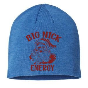 Big Nick Energy Funny Family Christmas Santa Cute Xmas Gift Sustainable Beanie