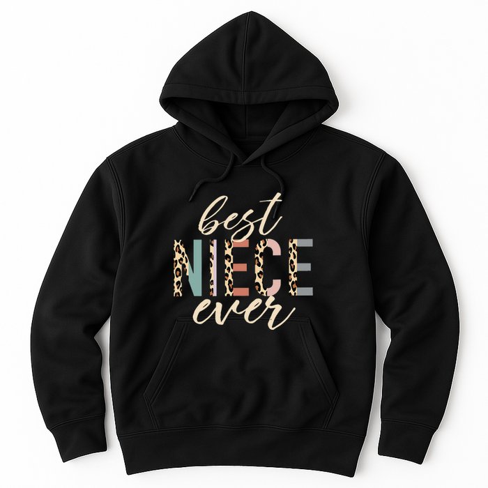 Best Niece Ever Gifts From Auntie Leopard mom Hoodie