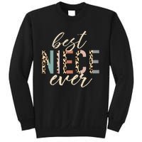 Best Niece Ever Gifts From Auntie Leopard mom Sweatshirt